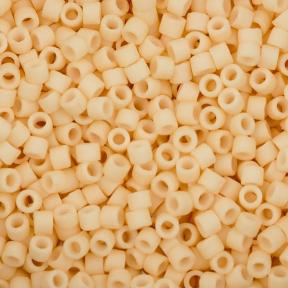 Бисер Delica 11-0 Матовый непрозрачный темно-кремовый