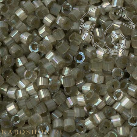 Бисер Delica 11-0 Сатин (шелк) окрашенный изнутри радужный кактус DB1876