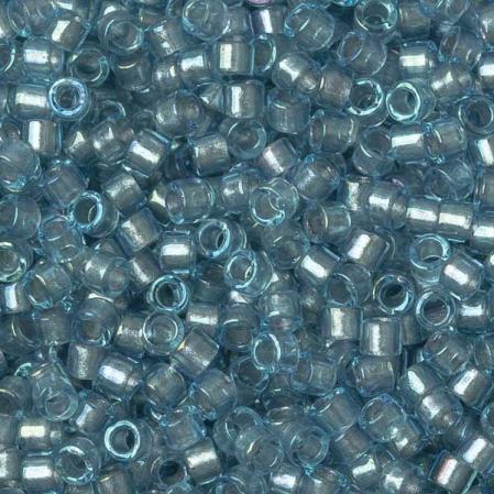 Бисер Delica 11-0 Окрашенный изнутри серебристое небо