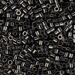 Бисер Delica 15-0 Металлизированный гематит