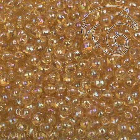 Бисер Miyuki Drops 3,4 мм Радужный прозрачный светлый топаз DP-3-0251