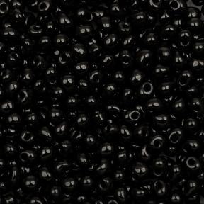 Бисер Miyuki Drops 3,4 мм Непрозрачный черный