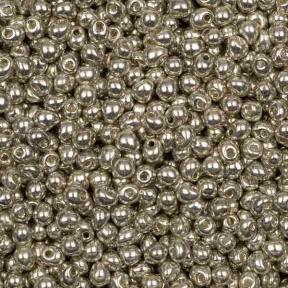 Бисер Miyuki Drops 3.4 mm Гальванизированный серебро