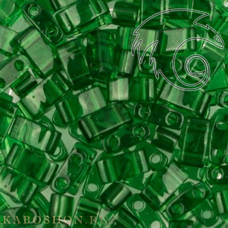 Бисер Half Tila Прозрачный зеленый HTL-0146