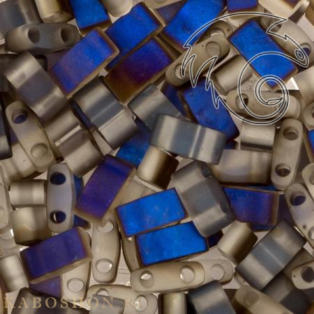Бисер Half Tila Прозрачный хрусталь Azuro Matted HTL-4556
