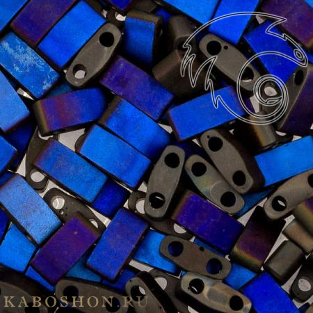 Бисер Half Tila Непрозрачный черный Azuro Full Matted HTL-55110