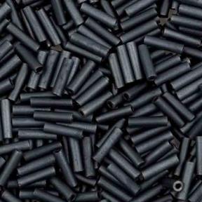 Стеклярус Miyuki 6 мм Металлизированный матовый пушечная бронза