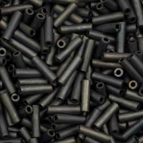 Стеклярус Miyuki 6 мм Матовый металлизированный серебристый серый