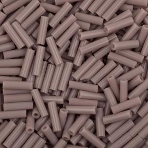 Стеклярус Miyuki 6 мм Непрозрачный лилово-розовый