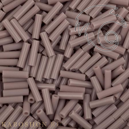 Стеклярус Miyuki 6 мм Непрозрачный лилово-розовый MB2-0410