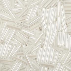 Стеклярус Miyuki 6 мм Цейлон жемчужно-белый