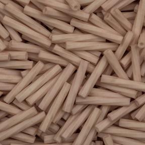 Стеклярус Miyuki Twist 12 мм Непрозрачный матовый румянец