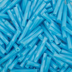 Стеклярус Miyuki Twist 12 мм Непрозрачный голубая бирюза