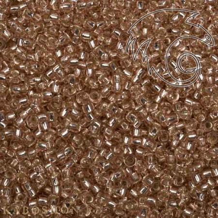 Бисер Miyuki 11-0 Внутреннее серебрение бледно-розовый Miyuki-11-0023