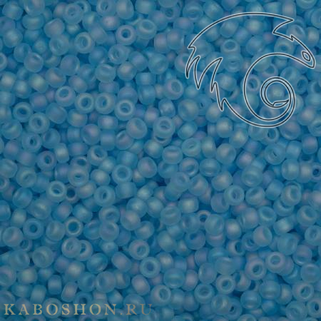 Бисер Miyuki 11-0 Матовый прозрачный светло-голубой Miyuki-11-0148FR