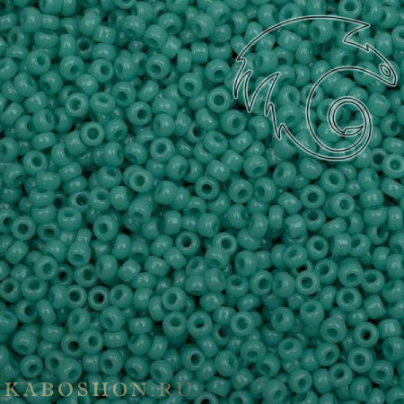 Бисер Miyuki 11-0 Непрозрачный светлая зеленая бирюза Miyuki-11-0412L