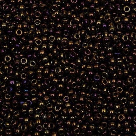 Бисер Miyuki 11-0 Металлизированный радужный коричневый