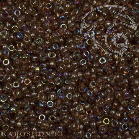 Бисер Miyuki 11-0 Crystal Brown Rainbow Miyuki-11-55019