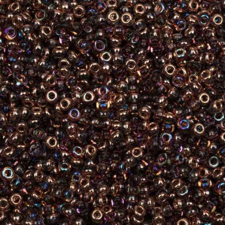 Бисер Miyuki 11-0 Crystal Copper Rainbow