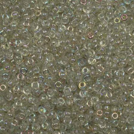 Бисер Miyuki 11-0 Crystal Green Rainbow
