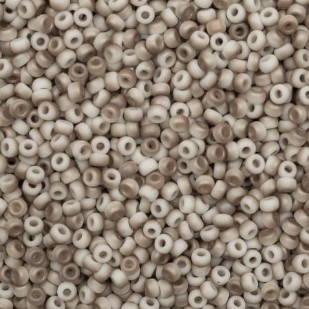 Бисер Miyuki 11-0 White Opaque Celsian Matted