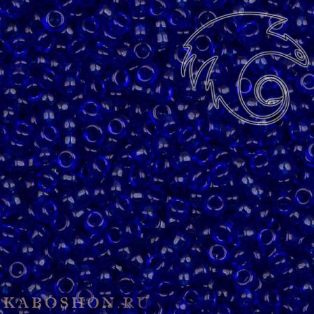 Бисер Miyuki 15-0 Прозрачный кобальт Miyuki-15-0151