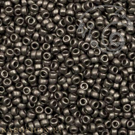 Бисер Miyuki 15-0 Матовый никель Miyuki-15-0190F