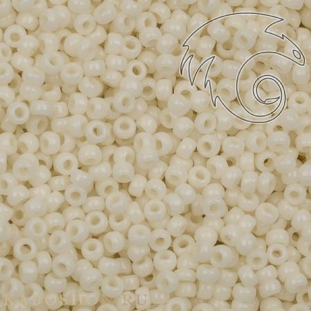Бисер Miyuki 15-0 Непрозрачный слоновая кость Miyuki-15-0491