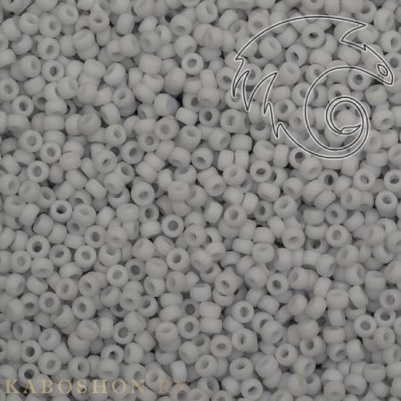 Бисер Miyuki 15-0 Матовый непрозрачный бледный серо-голубой Miyuki-15-2026