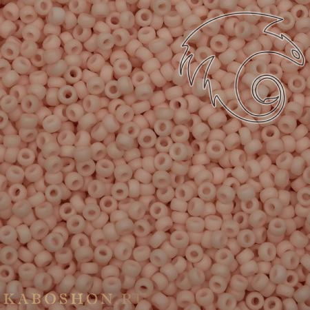 Бисер Miyuki 15-0 Матовый непрозрачный чайная роза Miyuki-15-2036