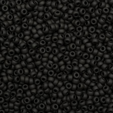 Бисер Miyuki 15-0 Матовый металлизированный мокрый асфальт
