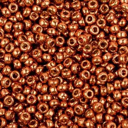 Бисер Miyuki 15-0 Duracoat Гальванизированный темная ягода