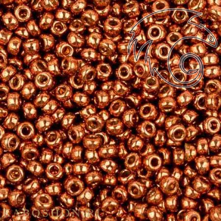 Бисер Miyuki 15-0 Duracoat Гальванизированный темная ягода Miyuki-15-4212