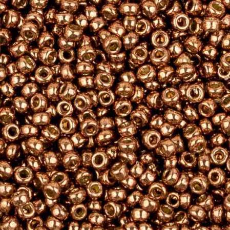 Бисер Miyuki 15-0 Duracoat Гальванизированный розовато-лиловый