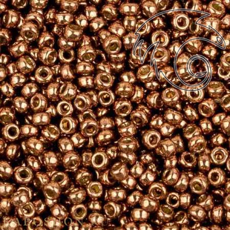 Бисер Miyuki 15-0 Duracoat Гальванизированный розовато-лиловый Miyuki-15-4213