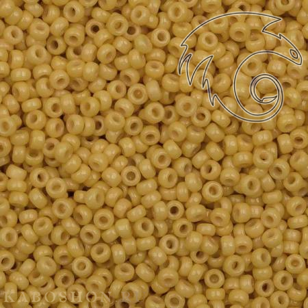 Бисер Miyuki 15-0 Duracoat Непрозрачный банан Miyuki-15-4452