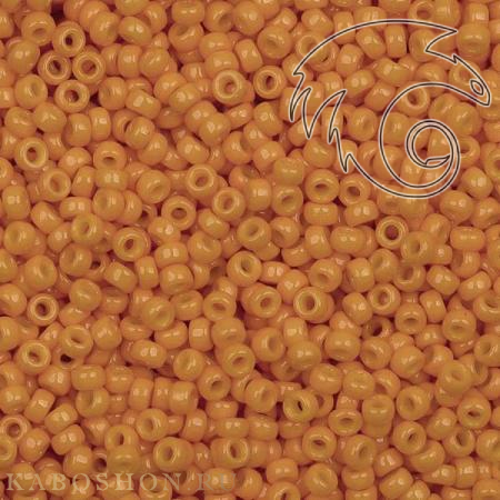 Бисер Miyuki 15-0 Duracoat Непрозрачный кумкват Miyuki-15-4454