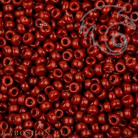 Бисер Miyuki 15-0 Duracoat Непрозрачный бордовый Miyuki-15-4470