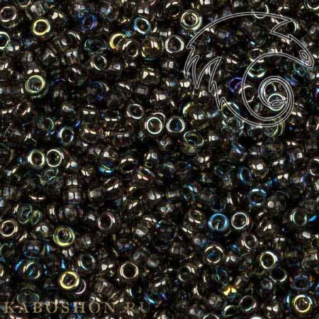 Бисер Miyuki 15-0 Crystal Graphite Rainbow Miyuki-15-55024