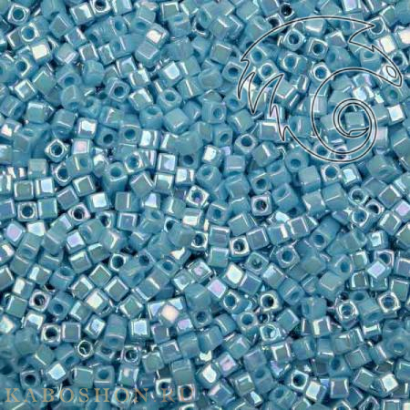 Бисер Miyuki Square Beads 1,8 мм Радужный непрозрачный голубая бирюза SB-01-0482(0413R)