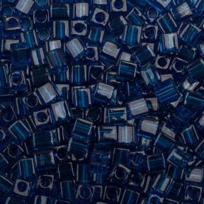 Бисер Miyuki Square Beads 4 мм Прозрачный капри
