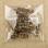 Бисер Miyuki Square Beads 4 мм Пикассо прозрачный шафран SB-04-4501