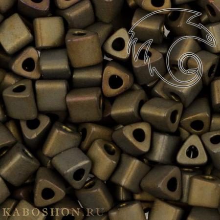 Бисер Toho Матовый металлизированный коричневый ирис TG-08-83F