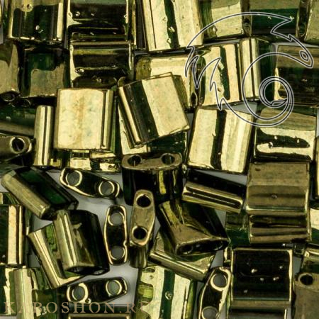 Бисер Tila Золотое сияние оливковый TL-0306