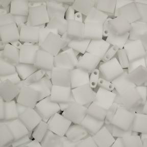 Бисер Tila Матовый непрозрачный белый