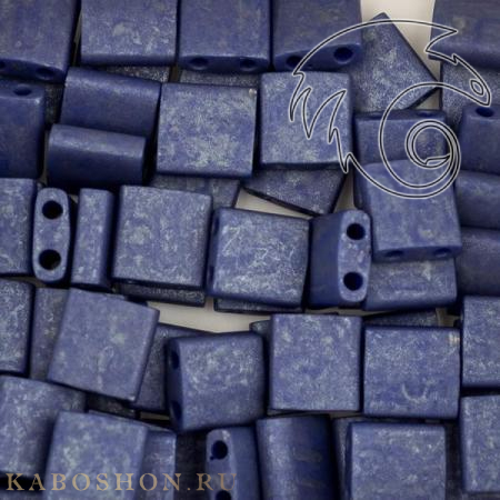 Бисер Tila Металлизированный глянцевый матовый кобальт TL-2075