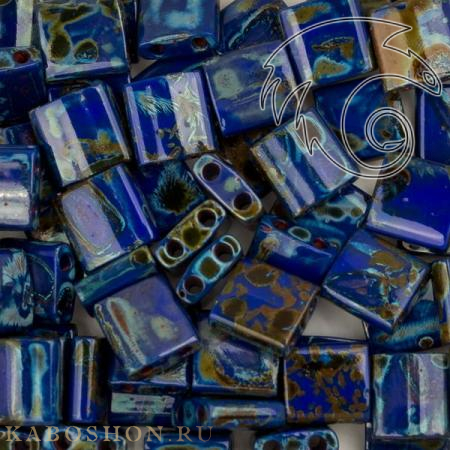Бисер Tila Пикассо непрозрачный кобальт TL-4518