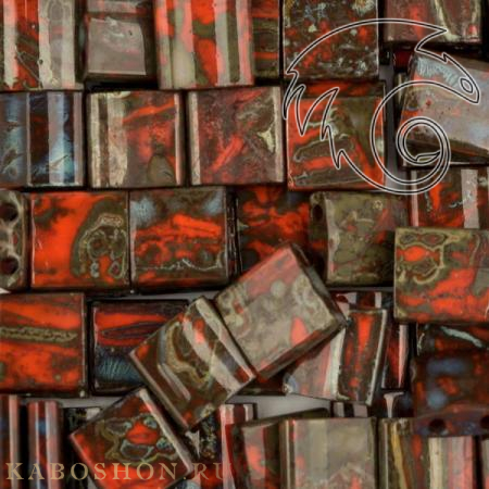 Бисер Tila Пикассо непрозрачный оранжевый TL-4520