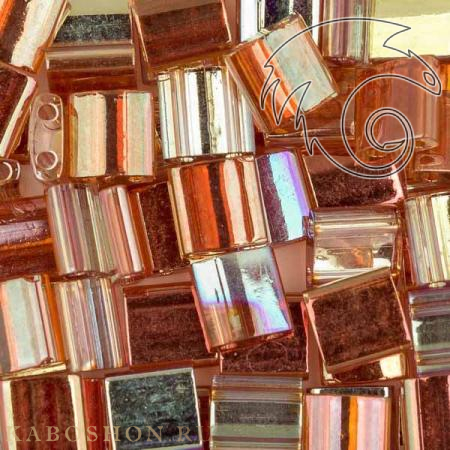 Бисер Tila Прозрачный хрусталь Orange Rainbow TL-55022