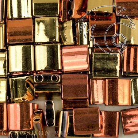 Бисер Tila Непрозрачный черный California Gold Rush TL-55041
